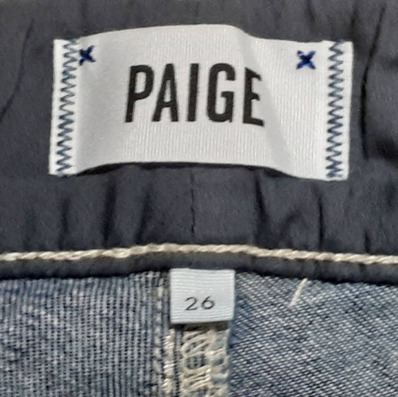 Paige Premium Denim Women's Hidden Hills Avalon Low Rise Flare Size 26 - Picture 10 of 14